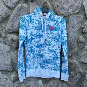 Zoo York Zip-Up Hoodie Size Small